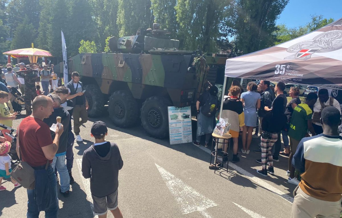 stand K041 (Micropolis) © Armée de terre