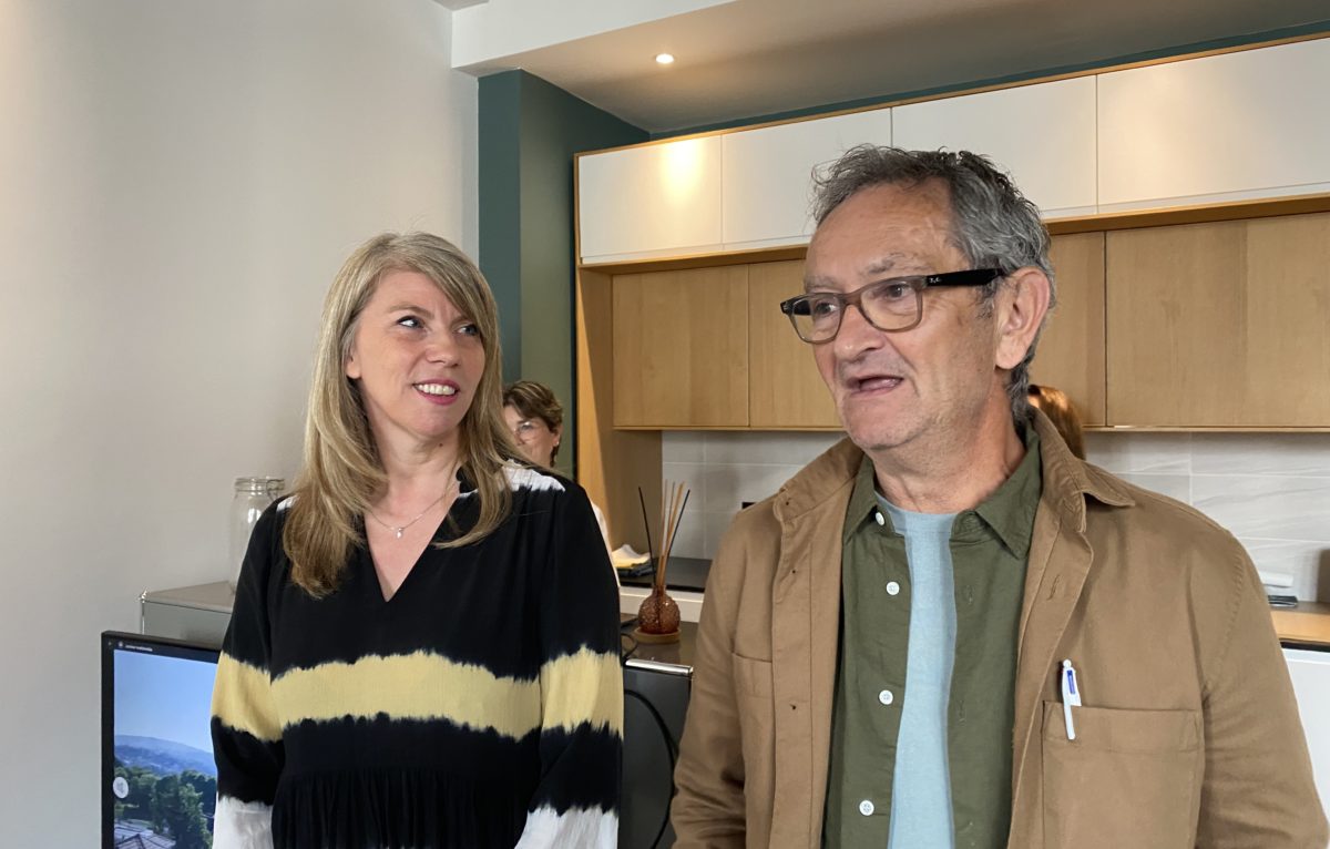 Véronique Marizier-Bouhelier et Patrice Hennequin © Hélène Loget