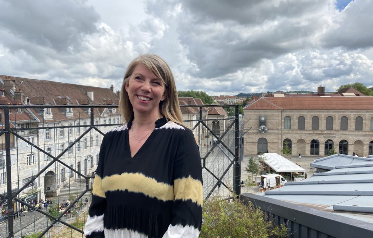 Véronique Marizier-Bouhelier, nouvelle directrice de l'office de tourisme du Grand Besançon © Hélène Loget