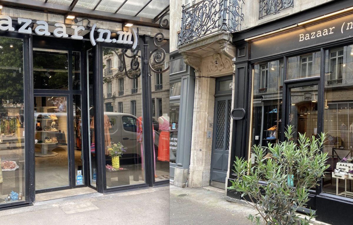 Bazaar et Bazaar
5, rue Leonel de Moustier et 12, rue Morand à Besançon. © Alexane Alfaro