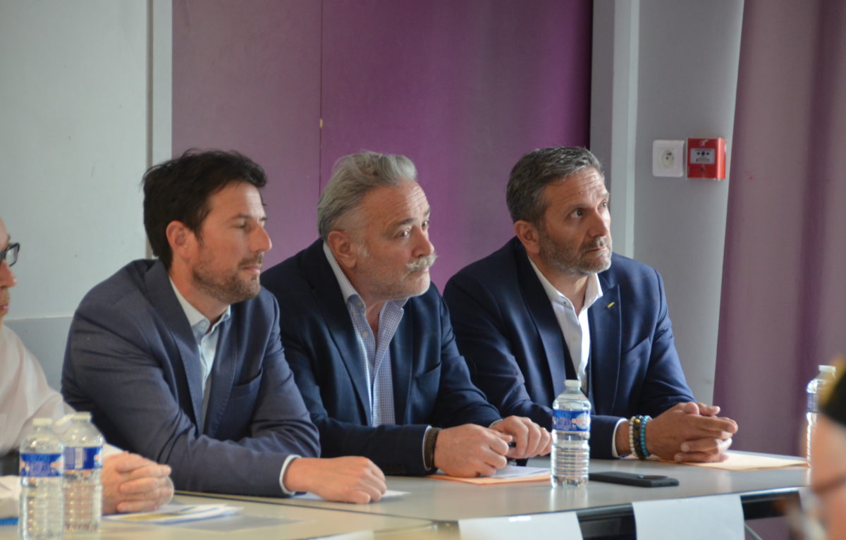 Matthieu Bloch, Jacques Ricciardetti et Fabrice Galpin © Alexane Alfaro