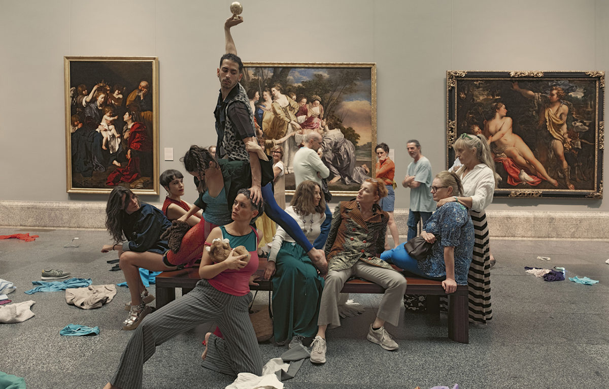 La Ribot, LaBOLA desborda, Le Prado, Madrid, 2023. © La Ribot. © La Ribot
