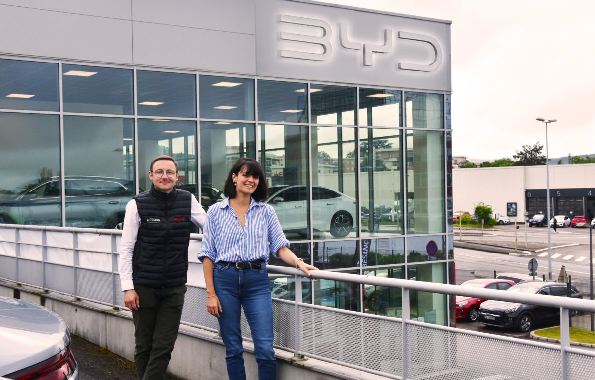 BYD à votre service à Besançon © Groupe Chopard