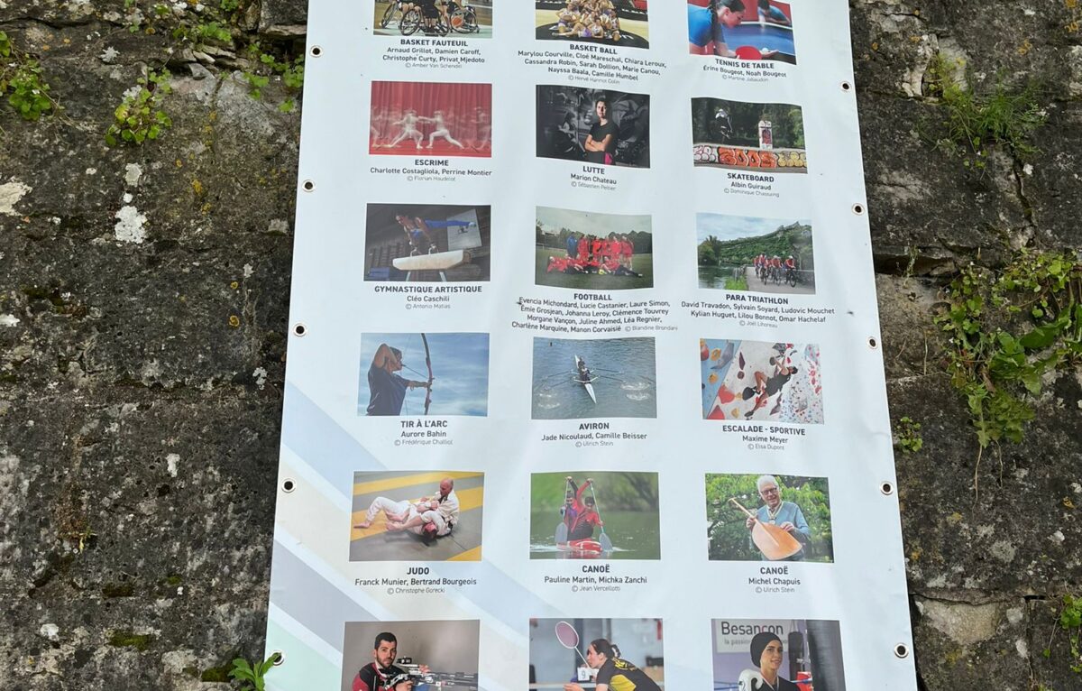 exposition photographique ''Les portifs bisontins au rythme des jeux'' ©