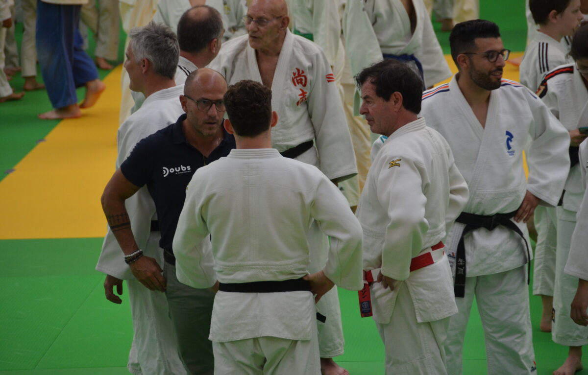 Ludovic Fagaut et Jacques Grosperrin. © Alexane Alfaro