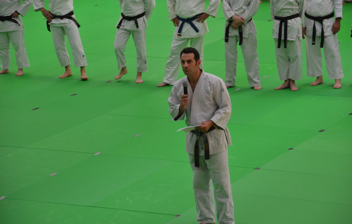 Arnaud Grangier, président du Dojo Franc-Comtois. © Alexane Alfaro