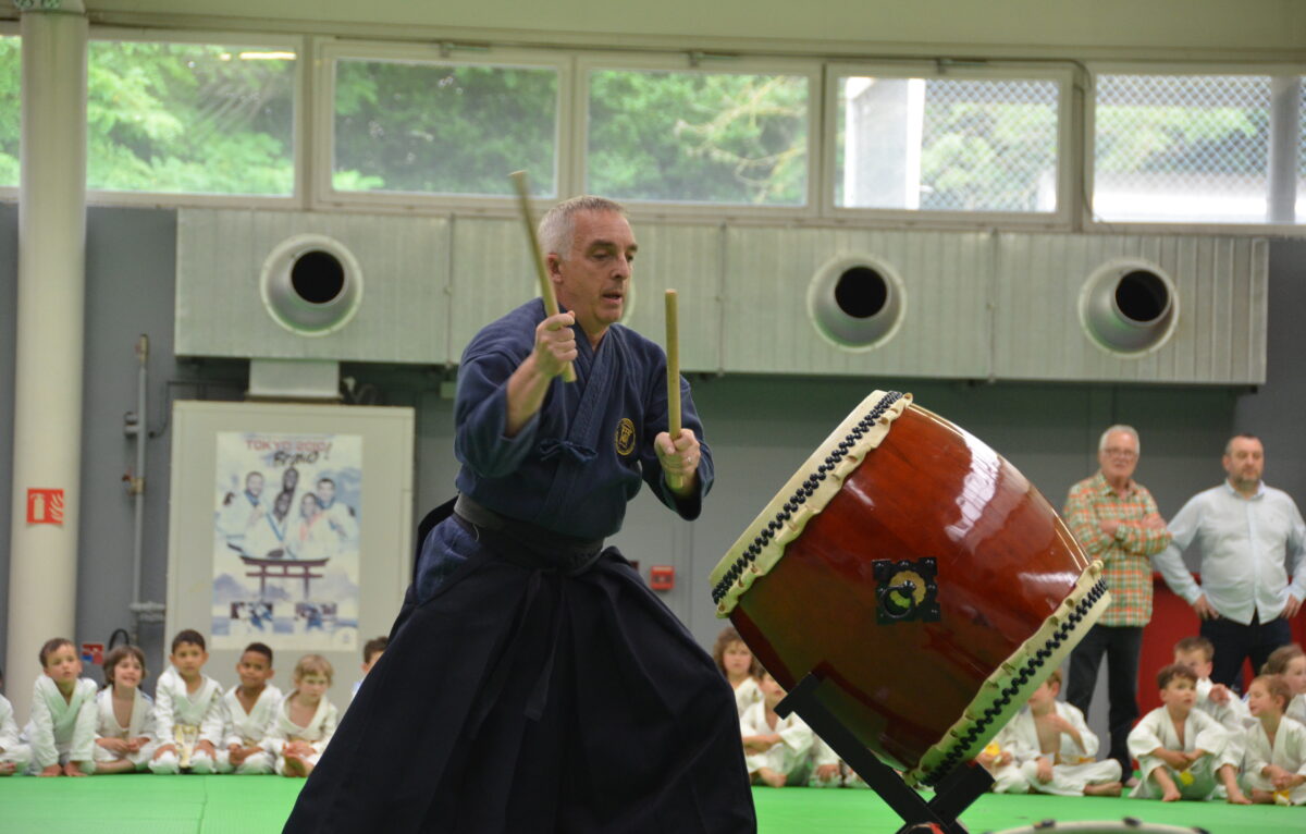 Démonstration de Taiko. © Alexane Alfaro