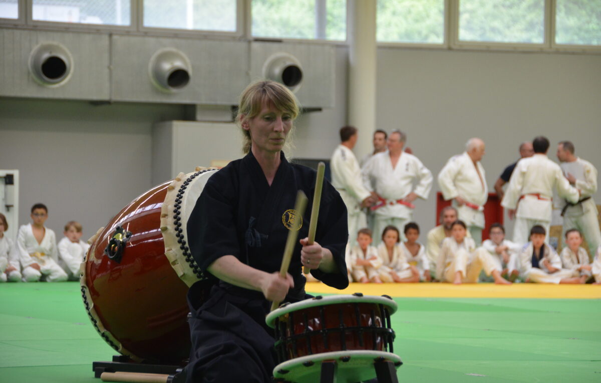 Démonstration de Taiko. © Alexane Alfaro