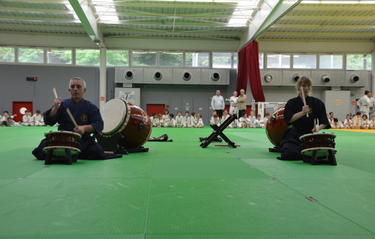 Démonstration de Taiko. © Alexane Alfaro