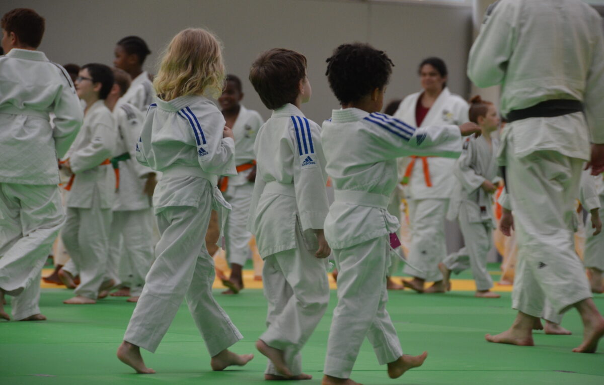 Des membres du Baby Judo. © Alexane Alfaro