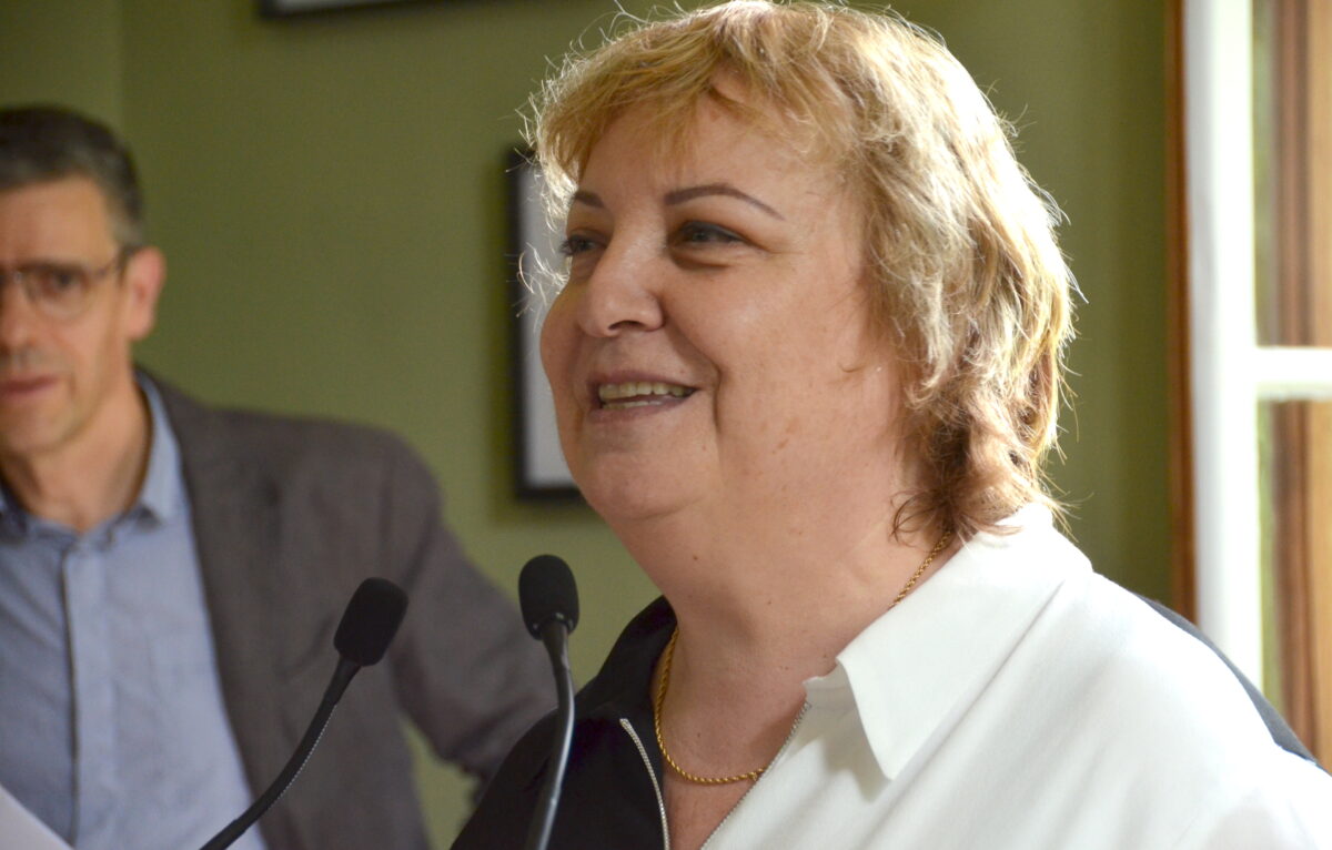 Macha Woronoff, présidente de l'université de Franche-Comté. © Alexane Alfaro