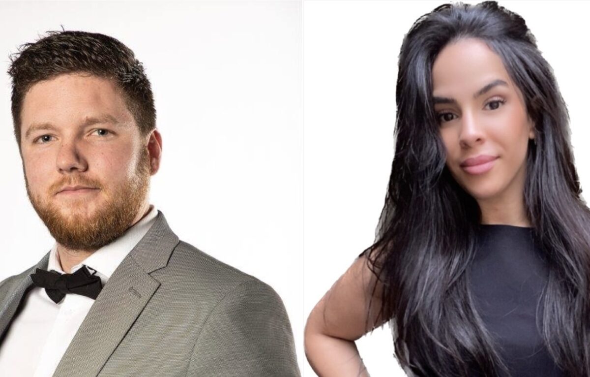 David Mescolini et Dounia Asri © Réseaux sociaux