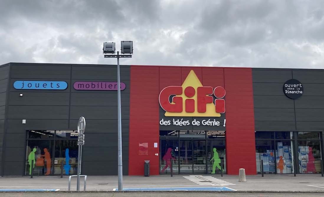 Magasin Gifi à Chateaufarine. © Gifi Besançon Chateaufarine