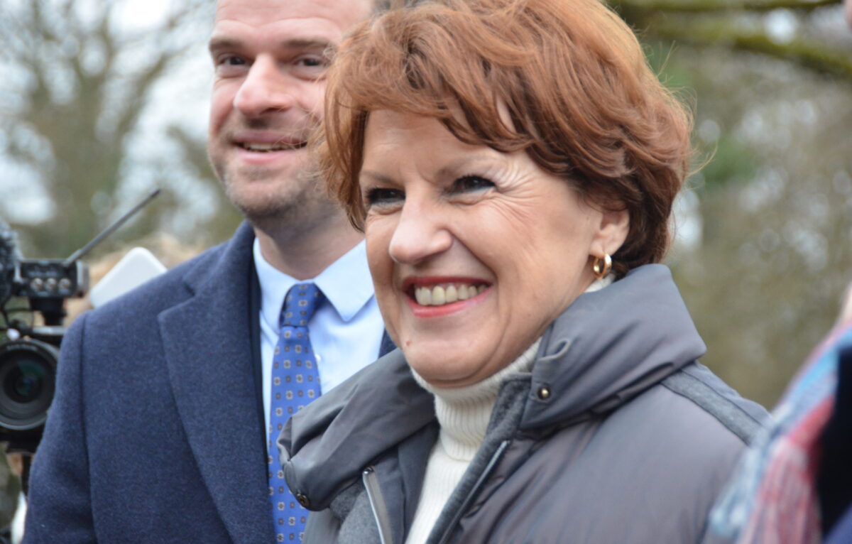 Annie Genevard et Rémi Bastille. &copy; Hélène Loget