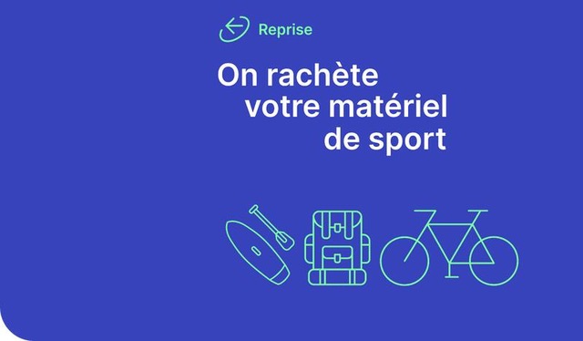 Seconde main Decathlon : reprise de matériel © Decathlon