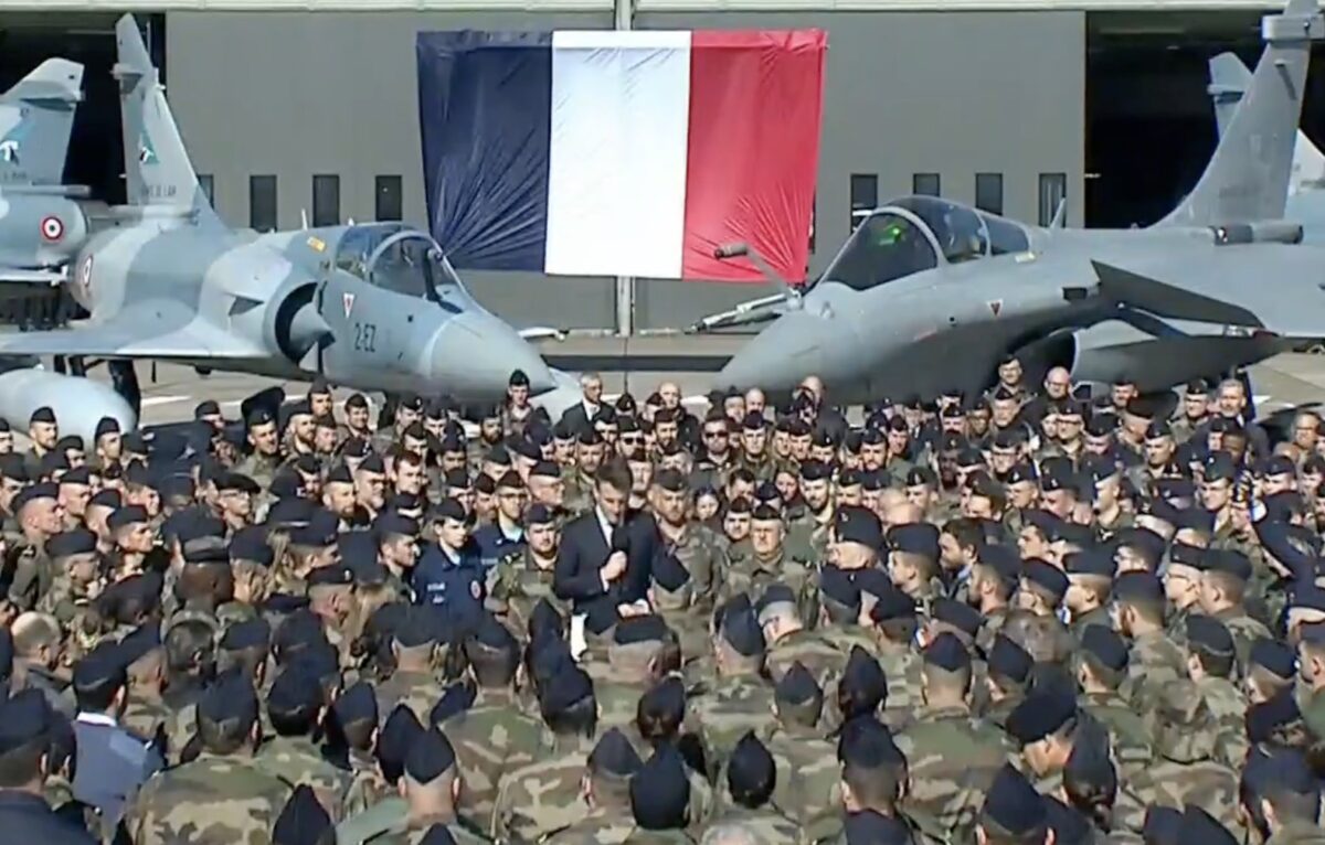  © Capture vidéo diffusée sur X par l'Elysee