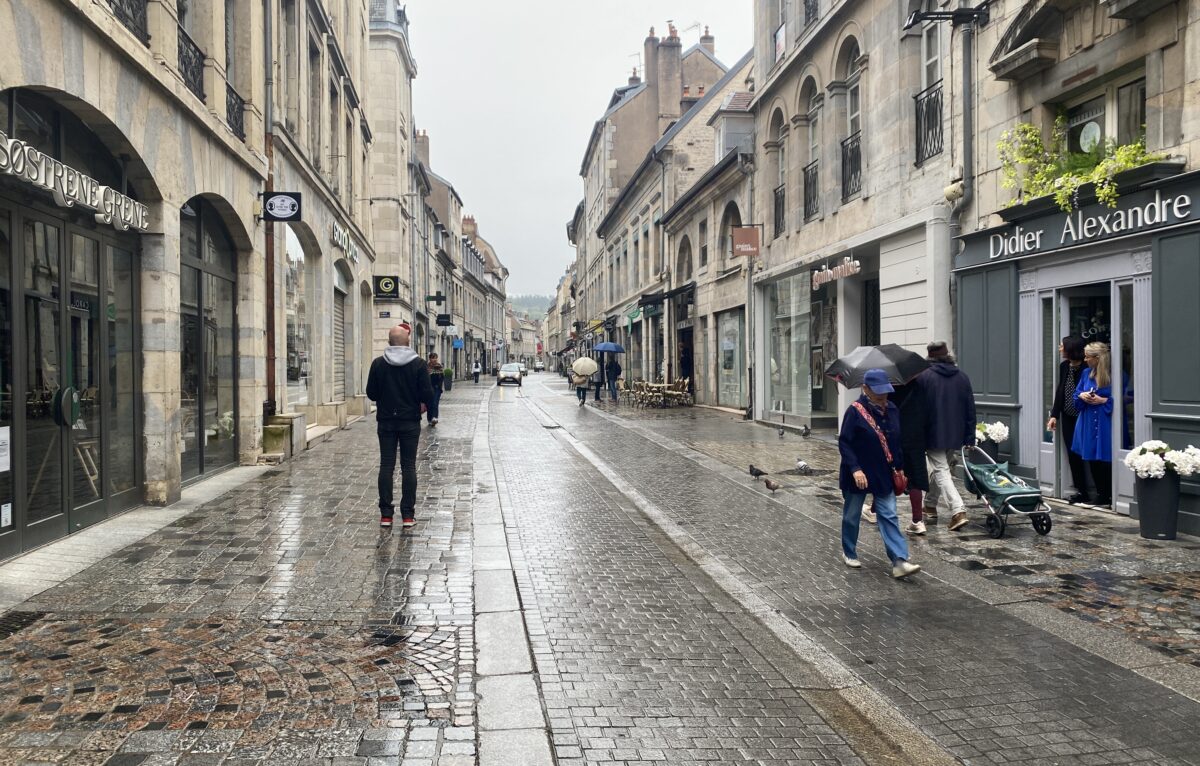 Coupure d'électricité rue des Granges à Besançon ce mardi 15 avril vers 9h00 © Alexane Alfaro