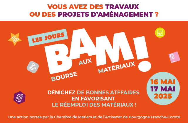 BAM, comme bourse aux métiers © CMA