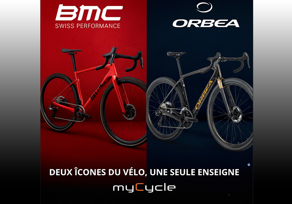 2 Nouvelles marques : BMC et ORBEA © My Cycle BMC & Orbea