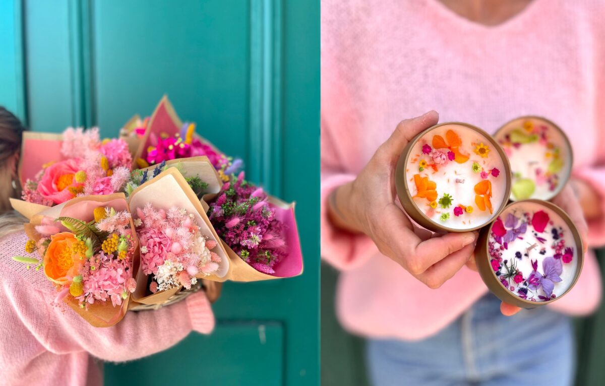 Atelier Fleuri - un crépon floral et des parfums
 © Atelier fleuri