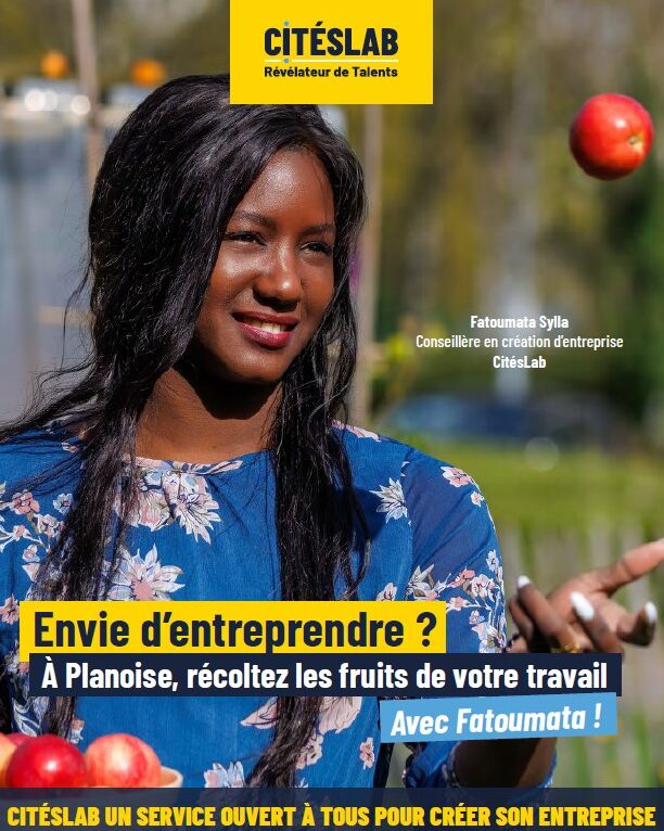 Exemple d'affiche de la campagne © CitésLab