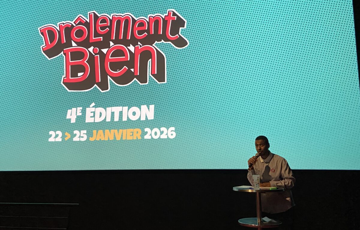 Hamid Asseila, fondateur du festival Drôlement Bien.  © Élodie R.