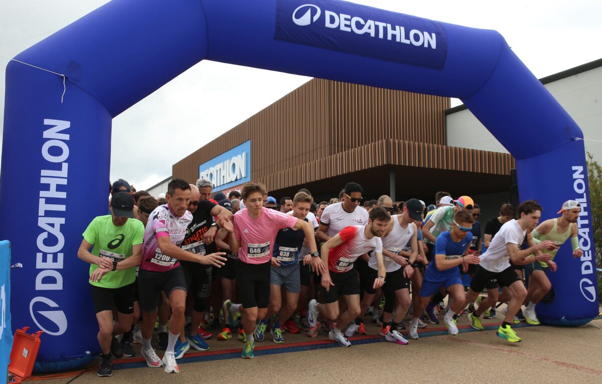 Quand Decathlon organise une course à pied - les Boucles Vauban ©
