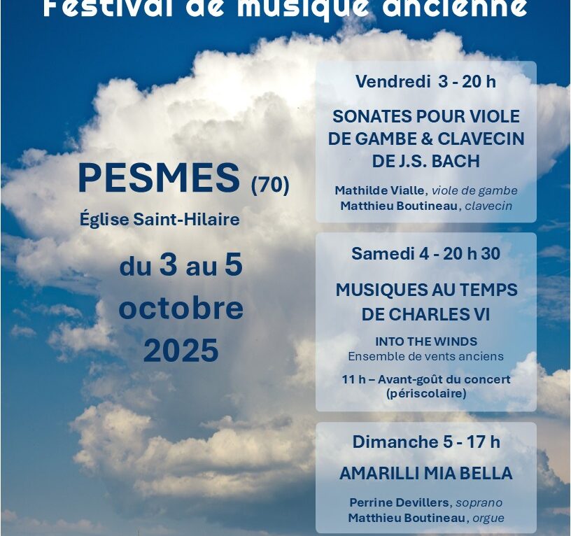  © Orgue & Musique Pesmes