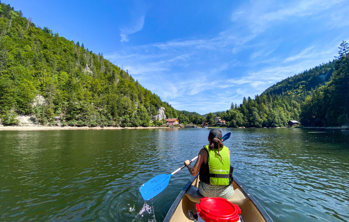Canoë à Villers-le-Lac © Doubs Tourisme-Charlotte Mange