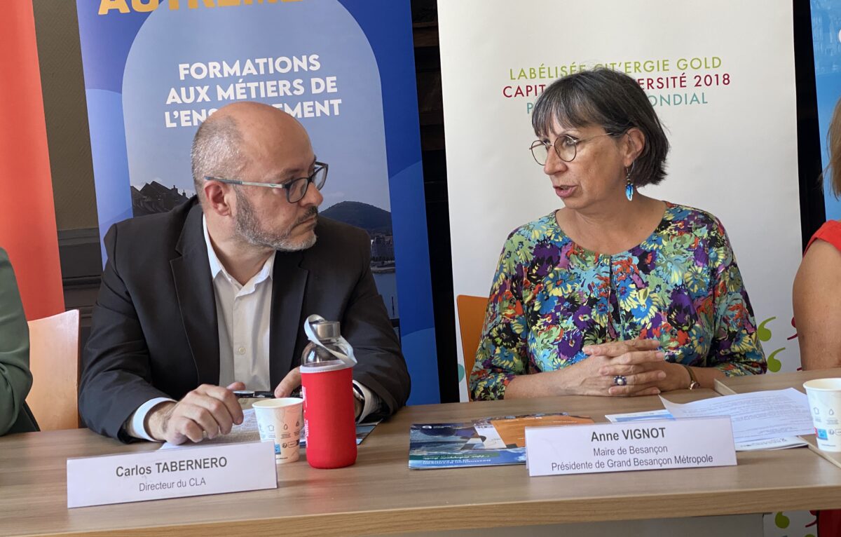 Carlos Tabernero et Anne Vignot © Alexane Alfaro