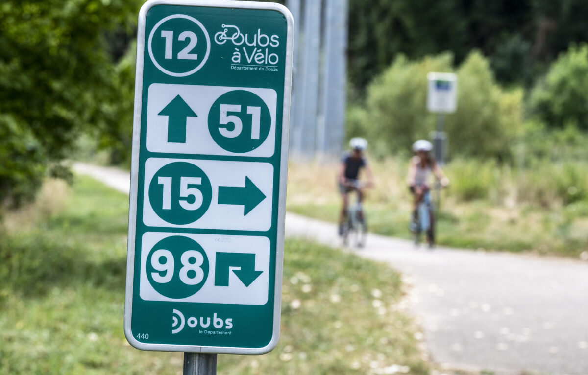 Cyclos Doubs Tourisme - Le réseau Points-Noeuds © Doubs Tourisme - Laurent Cheviet