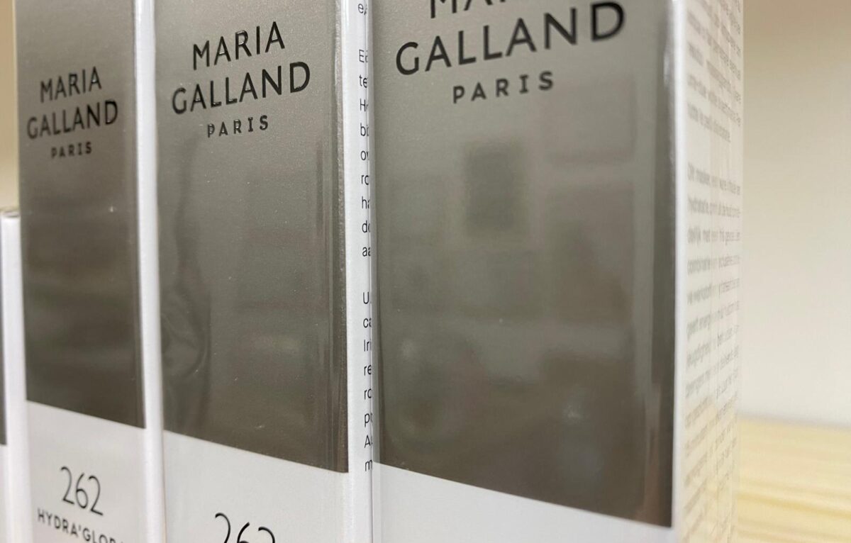 Produits Maria Galland à l'Institut Grain de beauté à Houtaud © Hélène L.