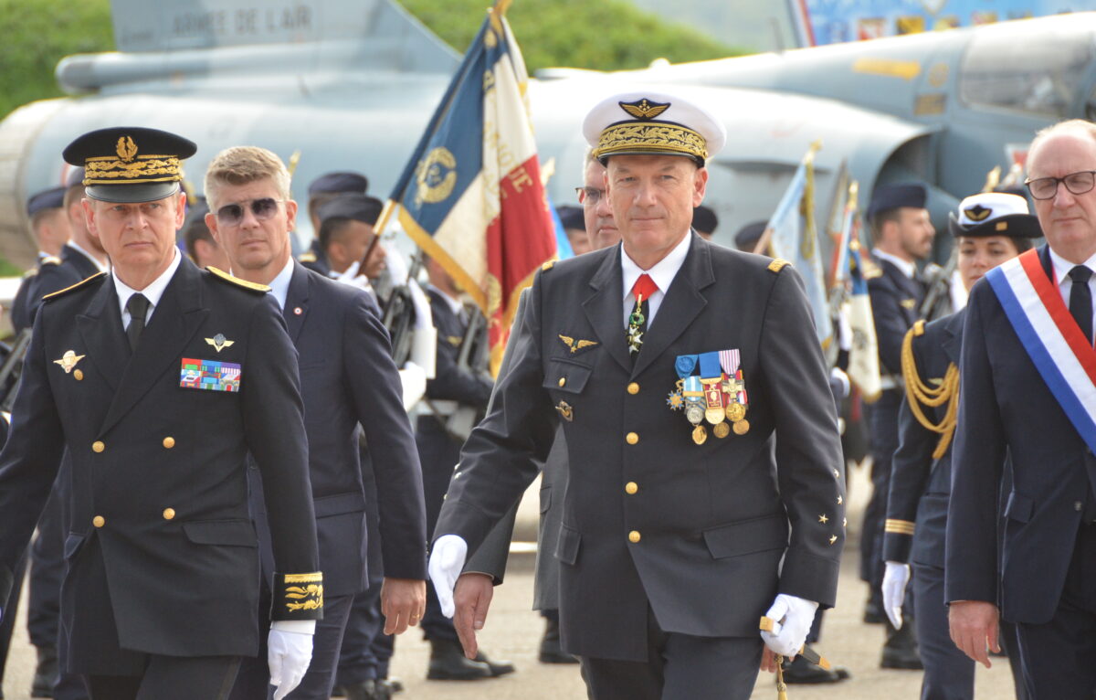 Le général d’armée aérienne Jérome Bellanger, chef d’état-major de l’armée de l’Air et de l’Espace. © Élodie R.