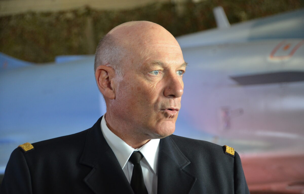 Le général d’armée aérienne Jérome Bellanger, chef d’état-major de l’armée de l’Air et de l’Espace. © Élodie R.