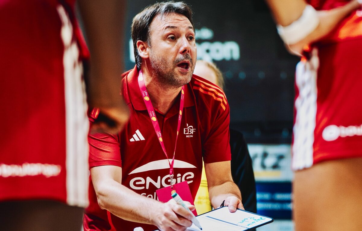 Jérôme Delarue, coach de l'ESBF.  © ESBF