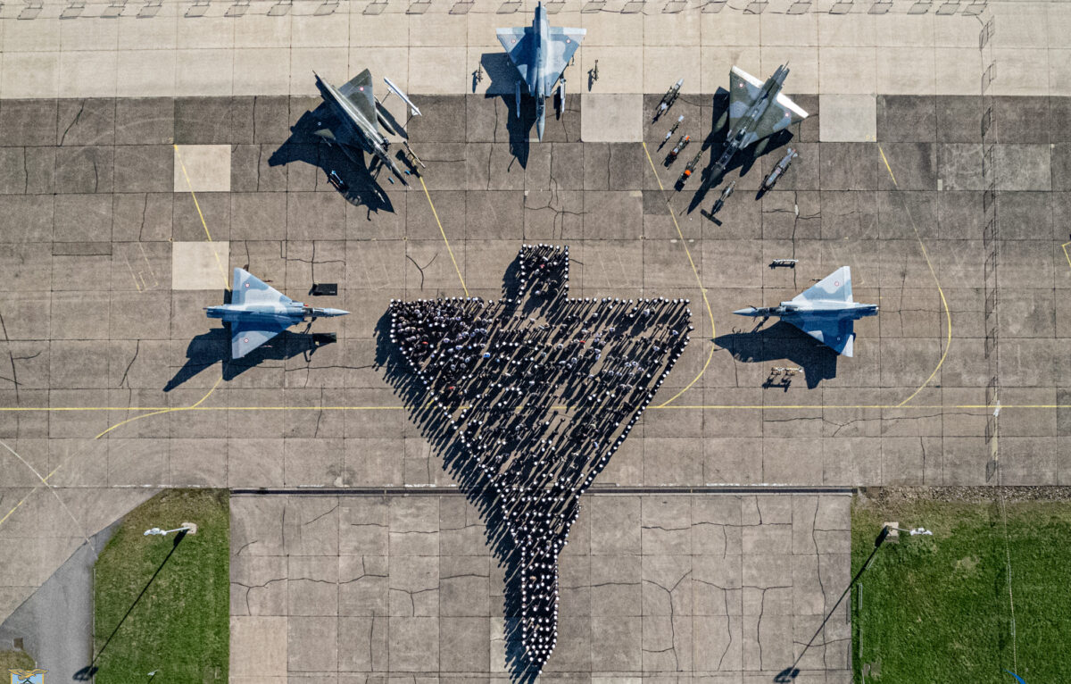 Le mercredi 17 septembre 2025, la base aérienne 116 de Luxeuil-les-bains fêtent les 40ANS+ du Mirage 2000. &copy; Vincent Folisi - armée de l'Air et de l'Espace