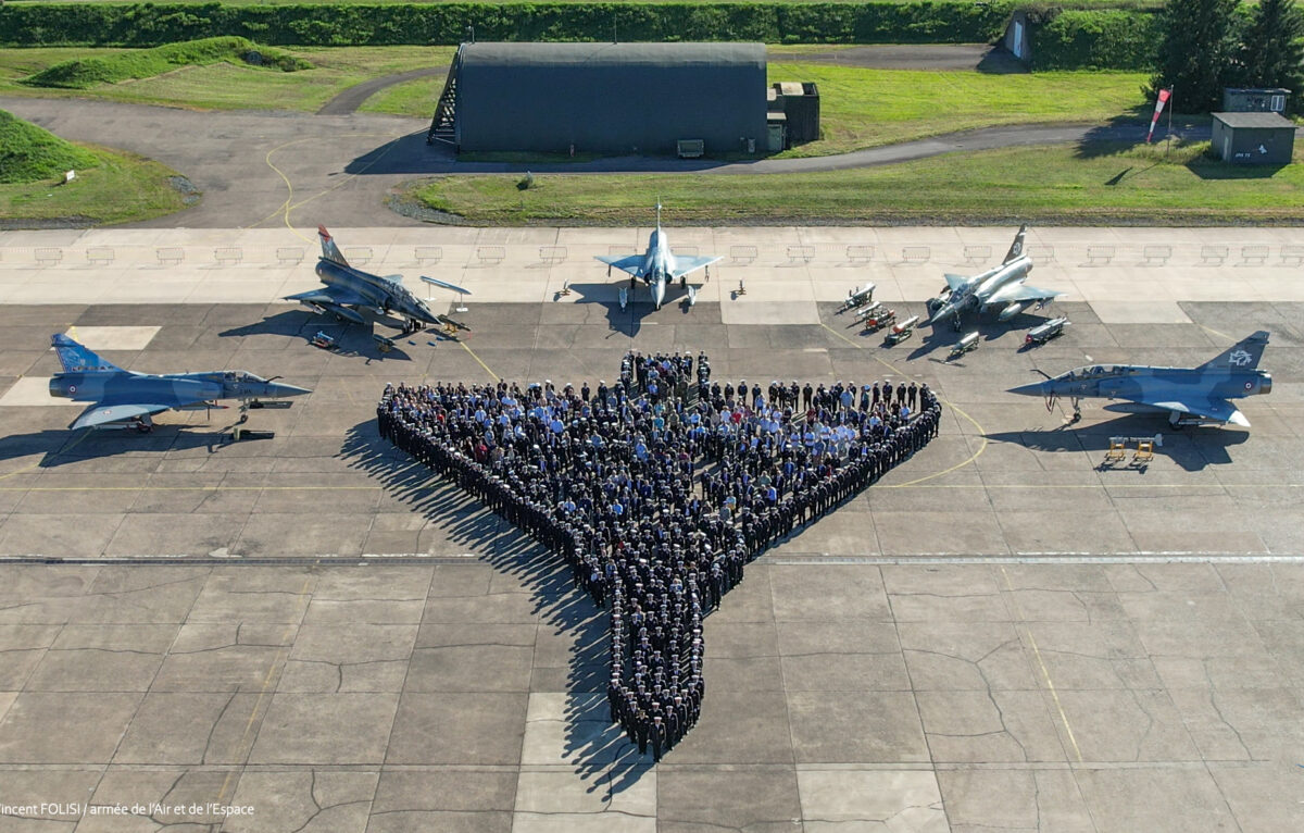 Le mercredi 17 septembre 2025, la base aérienne 116 de Luxeuil-les-bains fêtent les 40ANS+ du Mirage 2000. © Vincent Folisi - armée de l'Air et de l'Espace