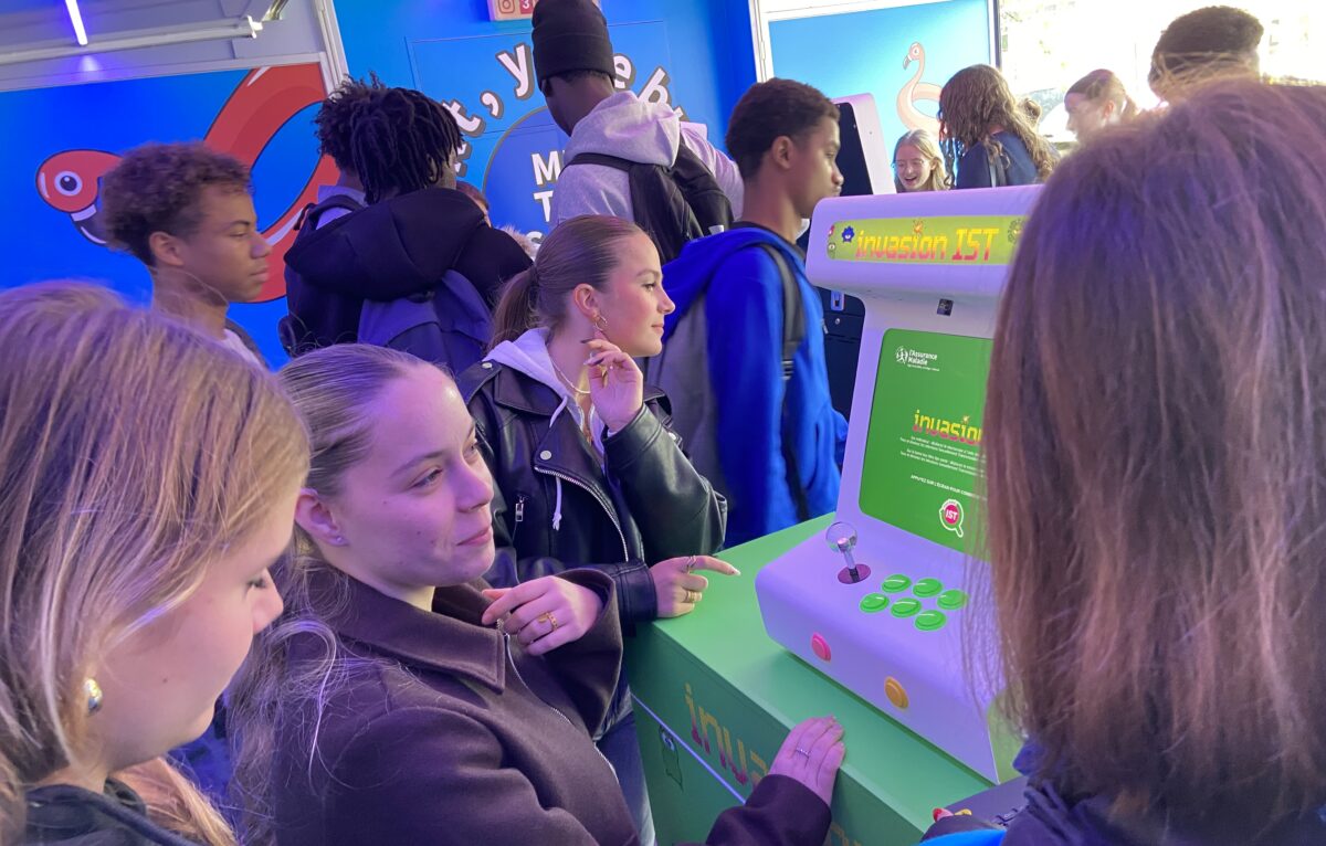 Invasion IST : une borne d'arcade inspirée du célèbre jeu 
