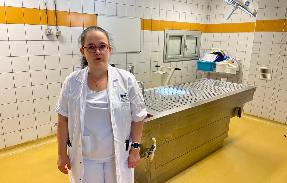 Dr Elisabeth Martin, cheffe du service de médecine légale et victimologie du CHU de Besançon © Alexane Alfaro