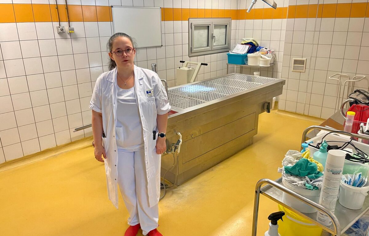 Dr Elisabeth Martin, cheffe du service de médecine légale et victimologie du CHU de Besançon © Alexane Alfaro