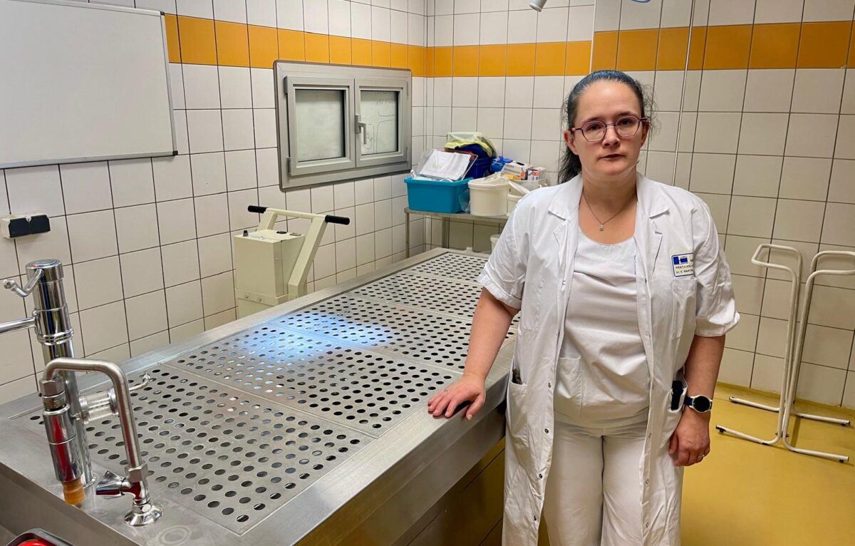 Dr Elisabeth Martin, cheffe du service de médecine légale et victimologie du CHU de Besançon © Alexane Alfaro