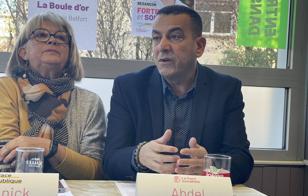 Annick Avanzi-Oudet et Abdel Ghezali. © Alexane Alfaro