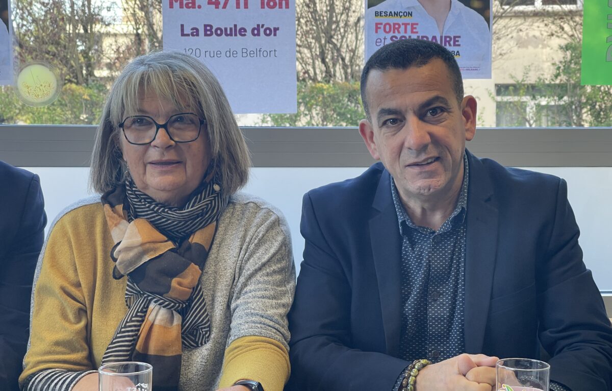 Annick Avanzi-Oudet et Abdel Ghezali. © Alexane Alfaro