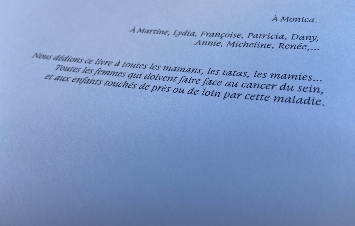 Dis, c'est quoi le cancer du sein ? - Monica Mamalet. © Élodie R.