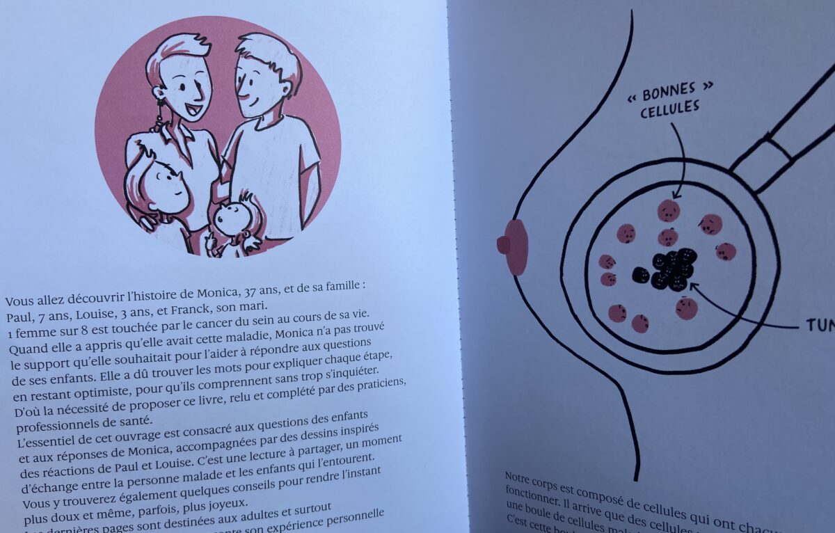 Dis, c'est quoi le cancer du sein ? - Monica Mamalet. © Élodie R.