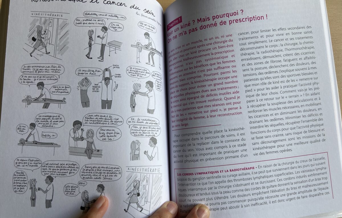 Que faire après un cancer du sein ? -Jocelyne Rolland.  © Élodie R.