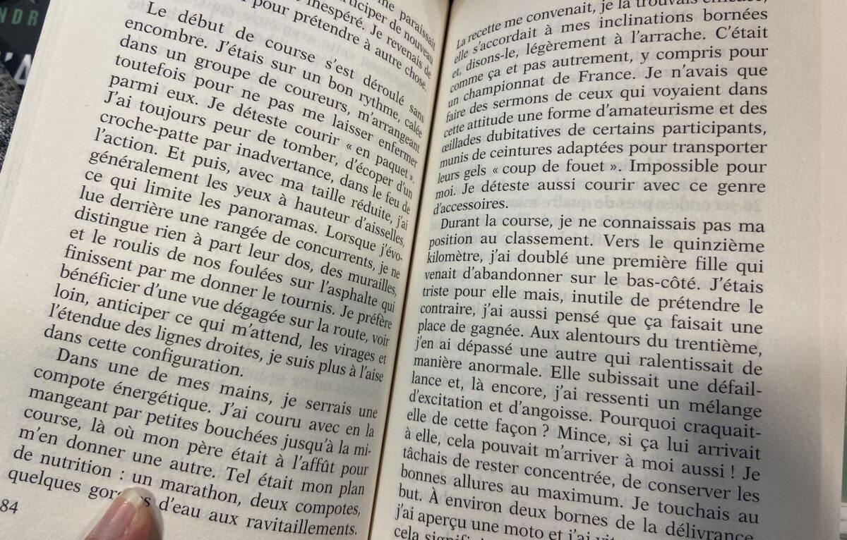 Tout ce que je voulais c'était courir - Anaïs Quemeneur.  © Élodie R.