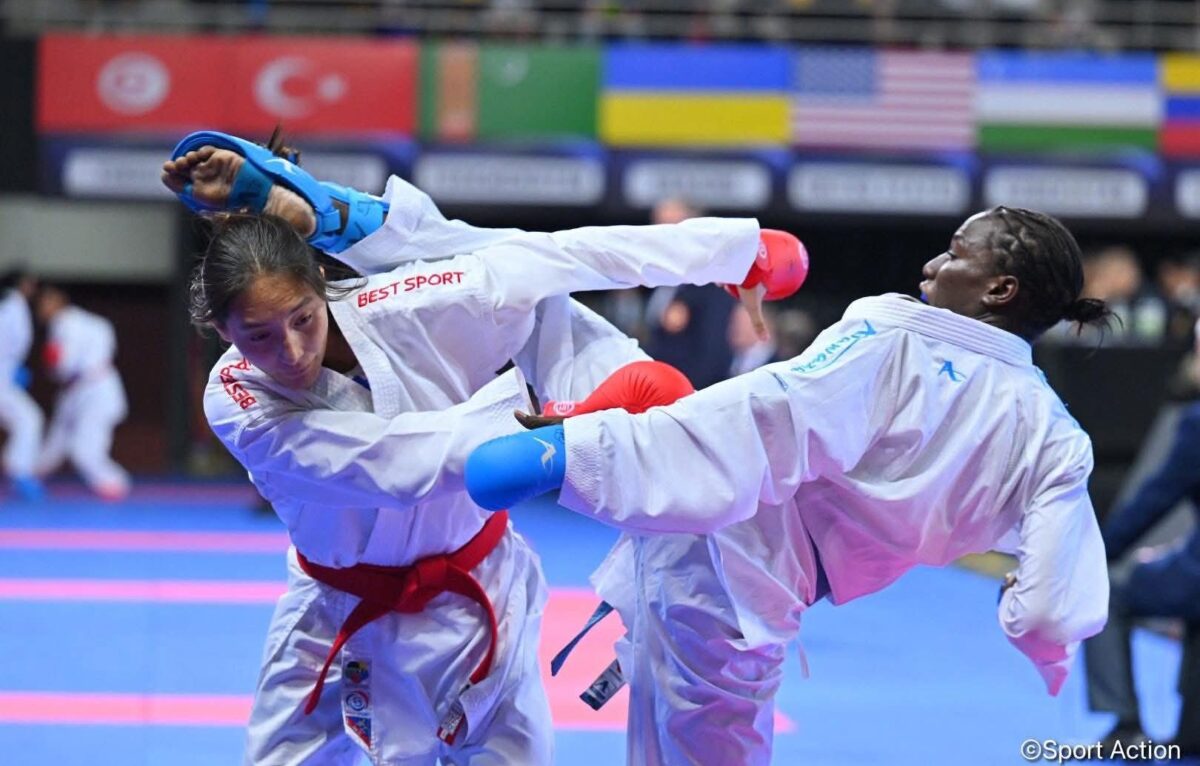 Maïmouna Niang aux Championnats du Monde de Karaté à Kuala Lumpur © Sport Action