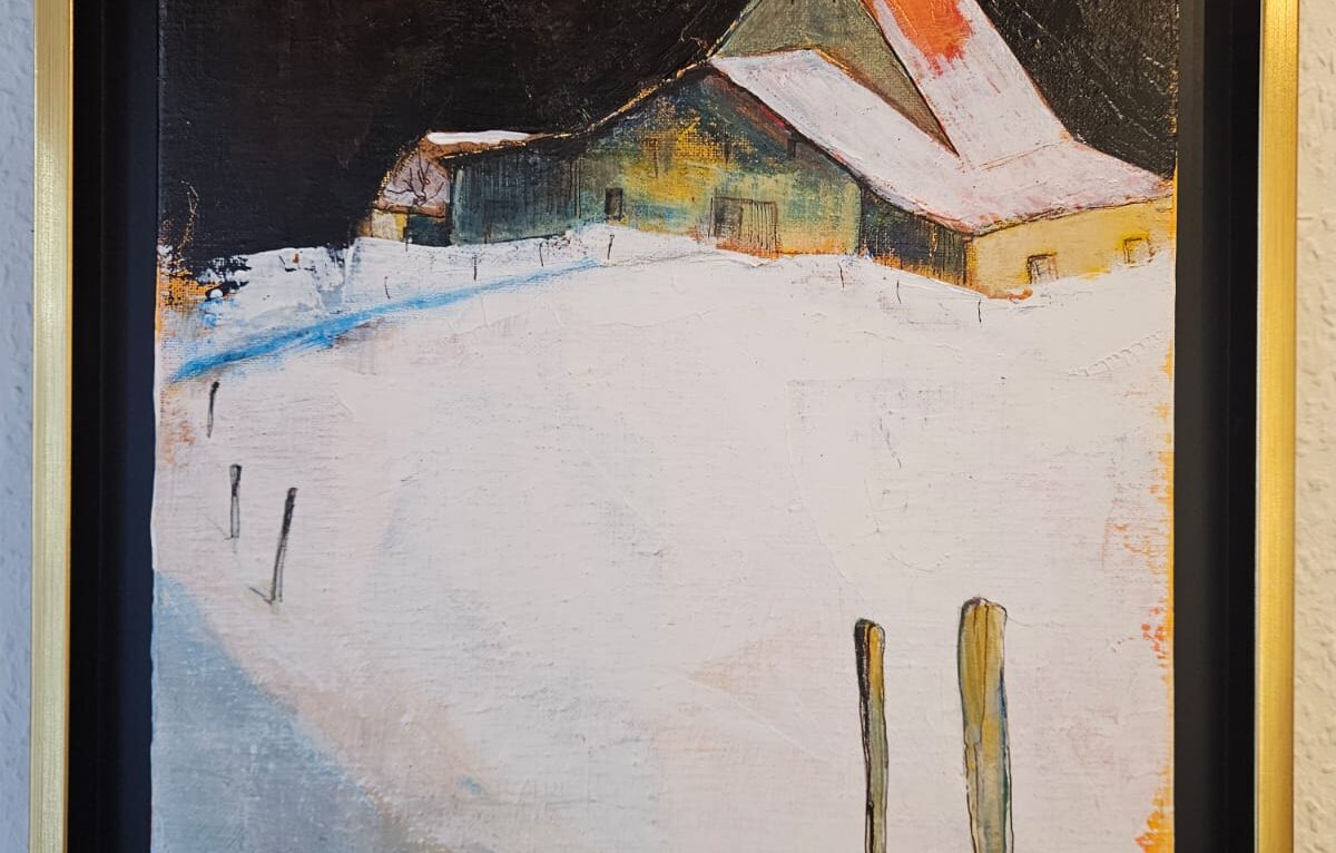 Peinture d'Aimé Lallemand © Bernadette Cordier