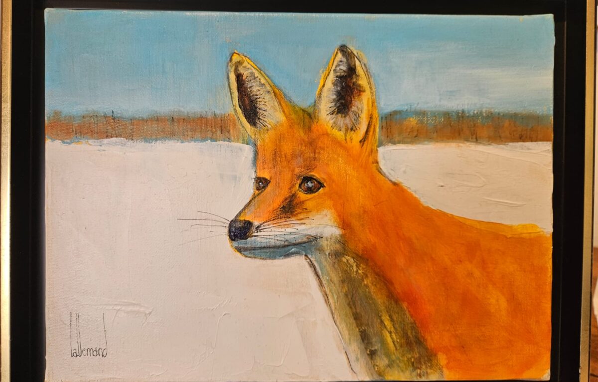 Peinture d'Aimé Lallemand © Bernadette Cordier